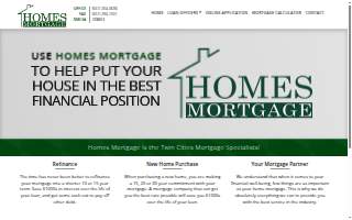 Homes Mortgage LLC of North St. Paul website