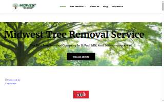 Midwest Tree Removal of North St. Paul website
