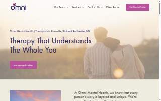 Omni Mental Health St. Paul of North St. Paul website