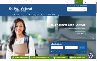 St. Paul Federal Credit Union website