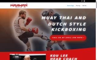 Warman Muay Thai website