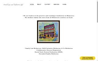 Arnold Law and Mediation LLC website