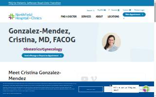 Cristina Gonzalez-Mendez website