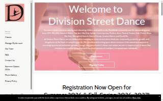 Division Street Dance website