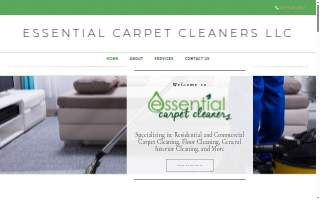 Essential Carpet Cleaners LLC website