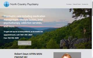 North Country Psychiatry website