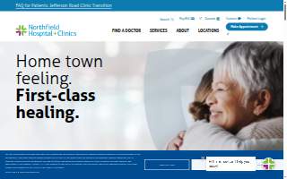 Northfield Hospital website