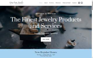 Greg Foote Jewelers website