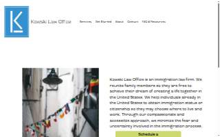 Kowski Law Office, PLLC of Oakdale website