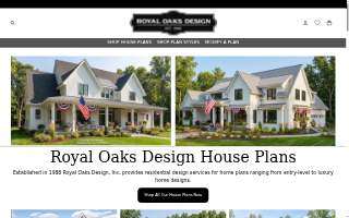 Royal Oaks Design of Oakdale website