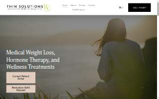 Thin Solutions Rx of Oakdale website