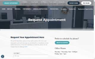 Associated Oral & Maxillofacial Surgeons of Otsego website
