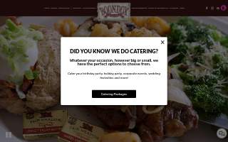 Boondox Bar & Grille website