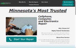 Cellectronix Phone Repair & Computer Repair of Otsego website