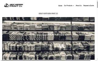 Great Northern Print Company website