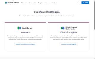 HealthPartners Riverway Urgent Care Elk River website