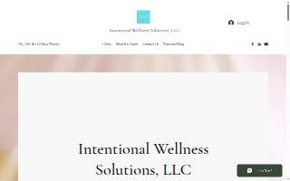 Intentional Wellness Solutions, LLC website