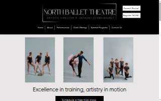 North Ballet Youth Company website