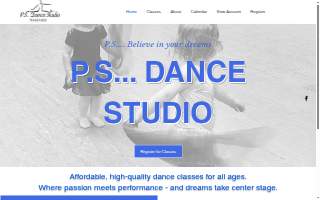 P.S... Dance studio website