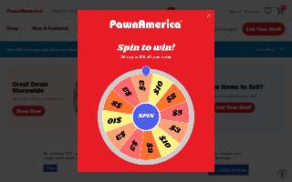 Pawn America Inc. website