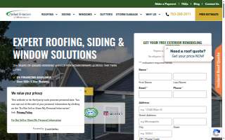 Perfect Exteriors of Minnesota, LLC website
