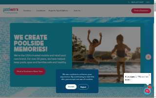Poolwerx Performance Pool & Spa of Otsego website