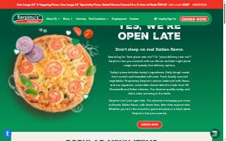 Sarpino's Pizzeria Otsego website