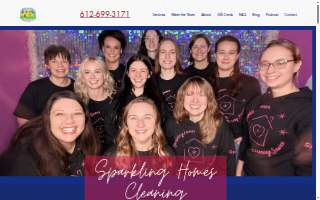 Sparkling Homes Cleaning Service, Inc. of Otsego website