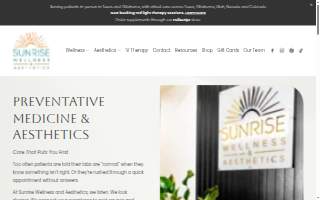 Sunrise Wellness website