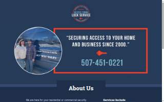 Access Tonna Lock Service website