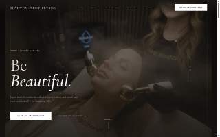Maeven Aesthetics website