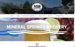 Mineral Springs Brewery website