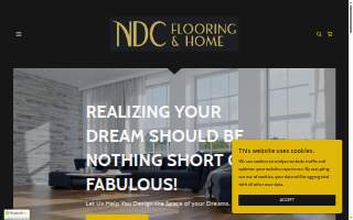 NDC Flooring and Home LLC website