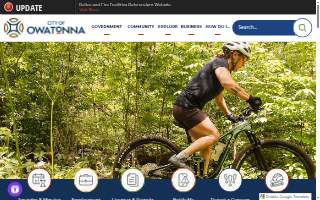 Owatonna Area Business Development Center website