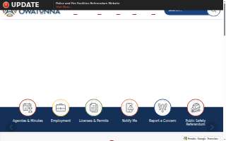 Owatonna Education Center website