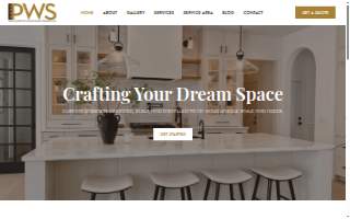 Precision Woodworking Solutions website