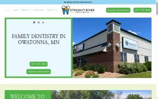 Straight River Family Dental website