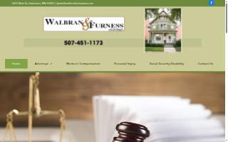 Walbran & Furness Law firm website