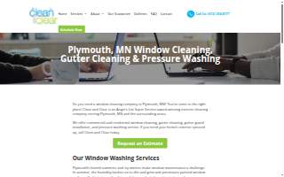 Clean and Clear Window Cleaning website