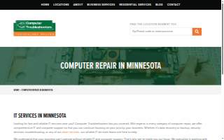 Computer Troubleshooters of Plymouth website