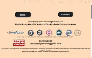 DLaw Notary and Consulting Services LLC website