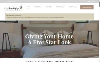 Five Star Stagings website