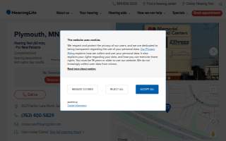 HearingLife of Plymouth MN website