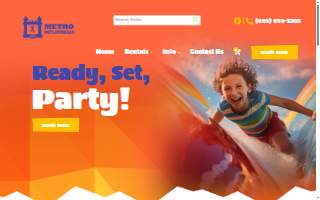 Metro Inflatables website