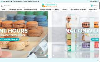 Nikkolette's Macarons website