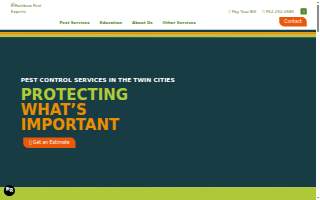 Rainbow Pest Experts website