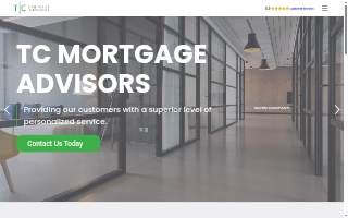 TC Mortgage Advisors website