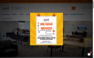 TJ Office Furniture website