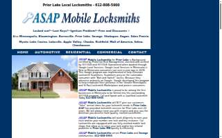 ASAP Mobile Locksmiths website