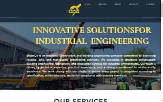 Brand Co. Construction website